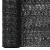 Vidaxl PrivacyNet 75 g m² 1x10 M HDPE Schwarz