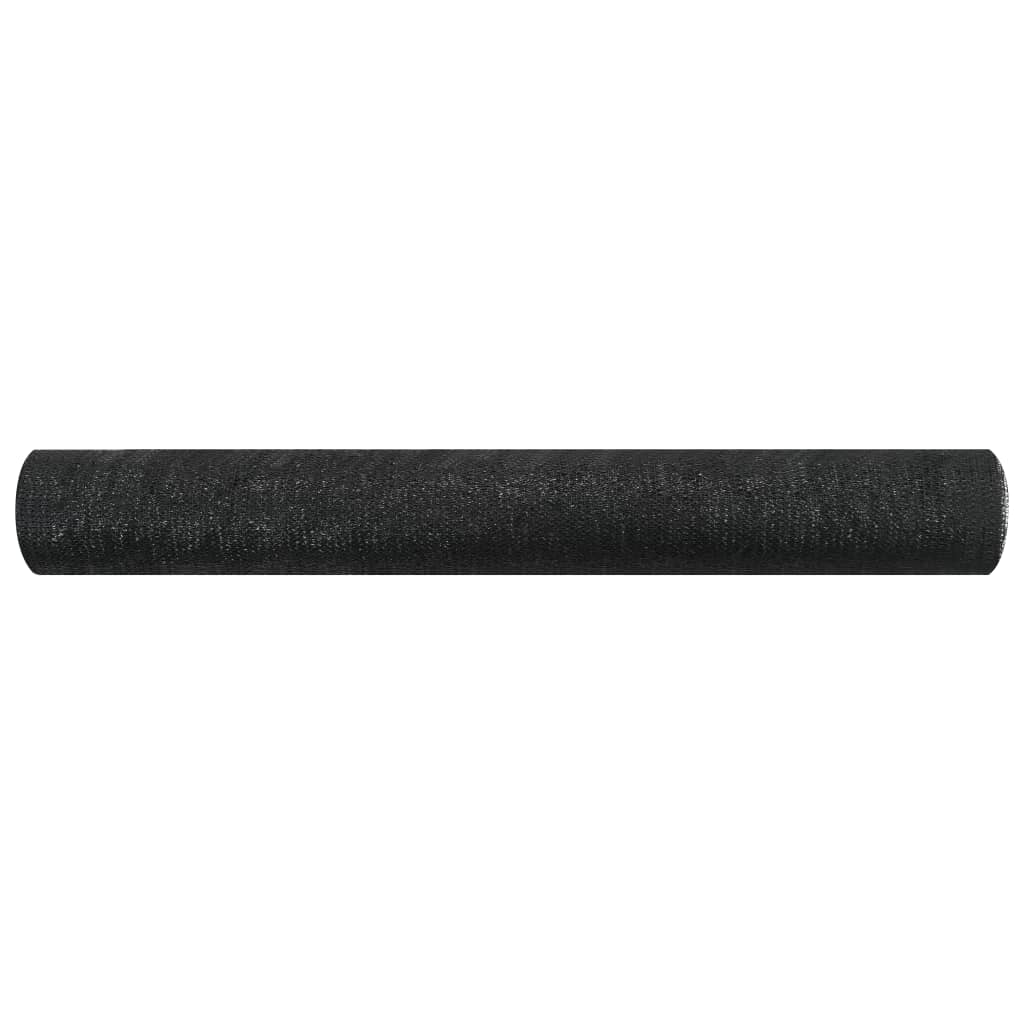 Vidaxl PrivacyNet 75 g m² 1,2 x 10 M HDPE Schwarz