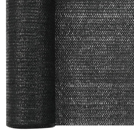 Vidaxl PrivacyNet 75 g m² 1,2 x 10 M HDPE Schwarz