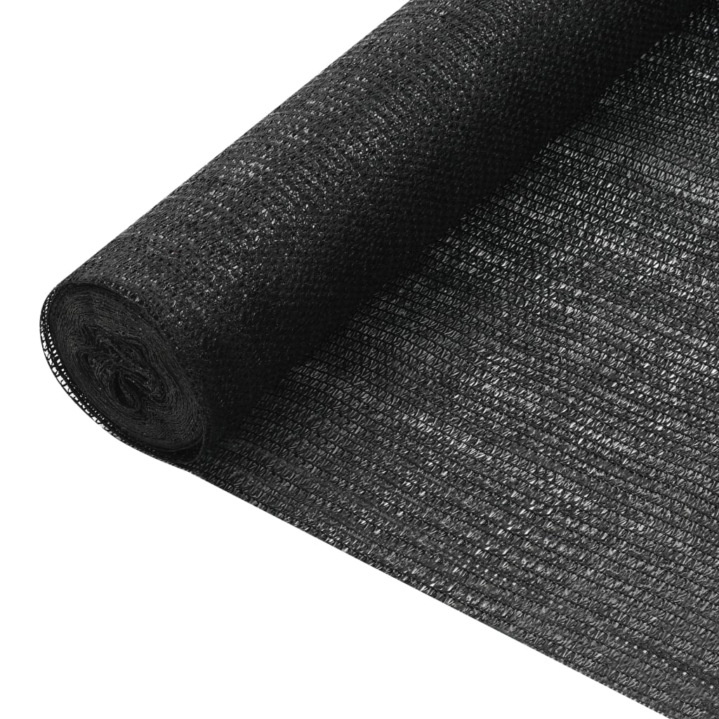 Vidaxl PrivacyNet 75 g m² 2x10 M HDPE Schwarz