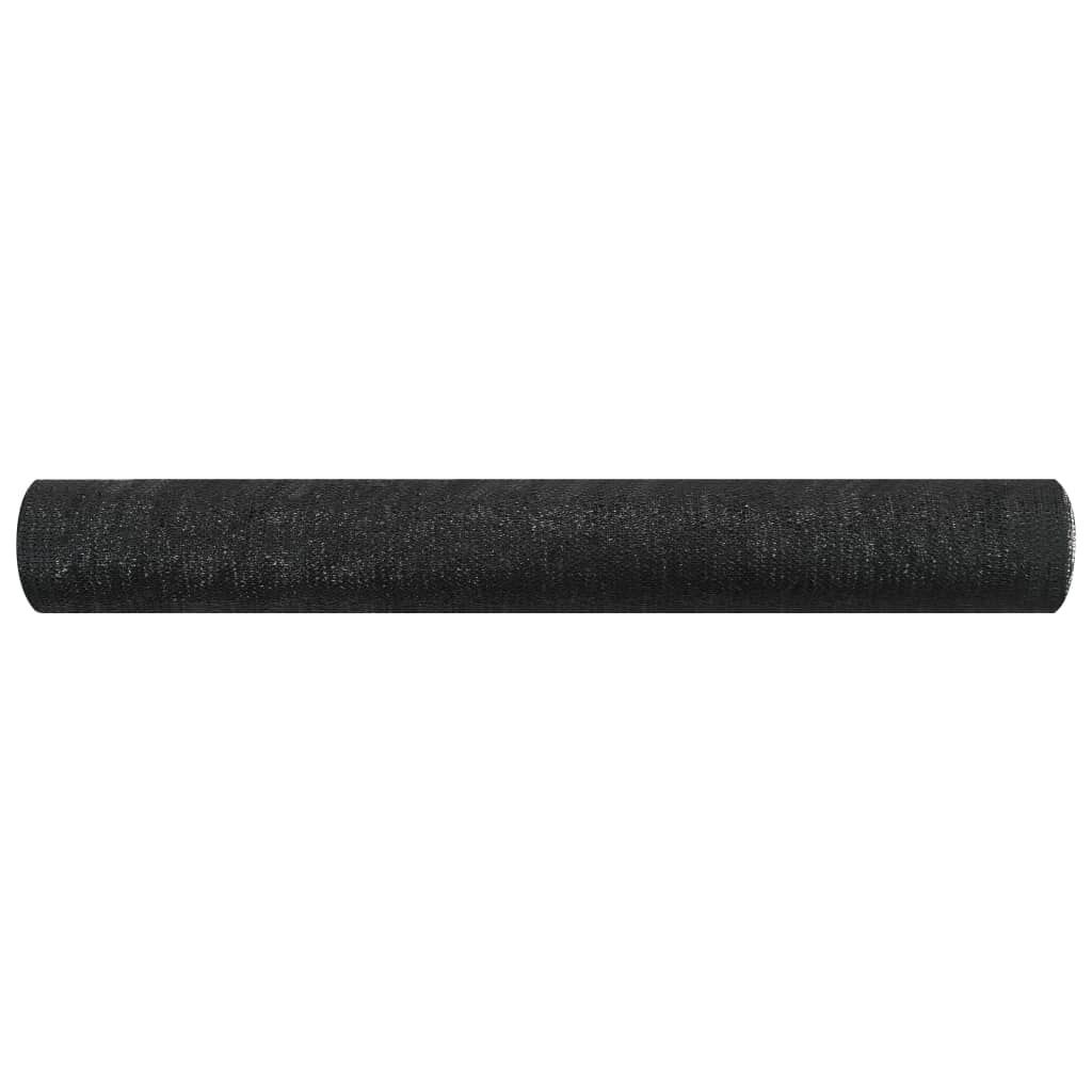 Vidaxl PrivacyNet 75 g m² 2x10 M HDPE Schwarz
