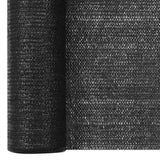 Vidaxl PrivacyNet 75 g m² 2x10 M HDPE Schwarz