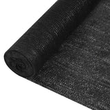 Vidaxl privacynet 195 g m² 1,2x50 m hdpe zwart