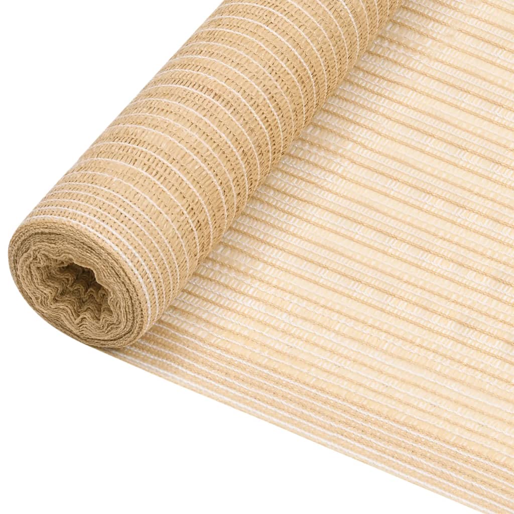 Vidaxl Privatsphär 75 g m² ass 1x50 m hdpe beige