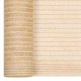 Vidaxl privacynet 195 g m² 2x50 m hdpe beige