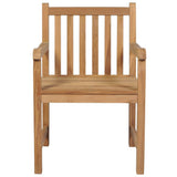 Vidaxl tuinstoelen 2 st met beige kussens massief teakhout