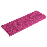 VidaXL Stufenmatten 15 Stück 65x21x4 cm rosa