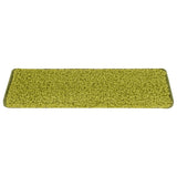 VidaXL Stufenmatten 15 Stück 65x21x4 cm grün