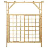 Vidaxl Pergola für 2 Behälter imprägnierte Kiefern