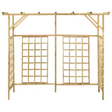 Vidaxl Pergola für 3 Behälter imprägnierte Kiefern