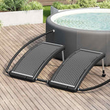 Vidaxl Schwimmbad Heizung Solar 2 ST gebogen 110 x 65 cm