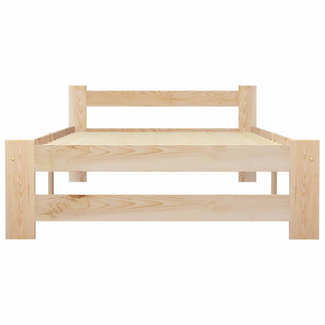 Vidaxl bedframe massief grenenhout 100x200 cm