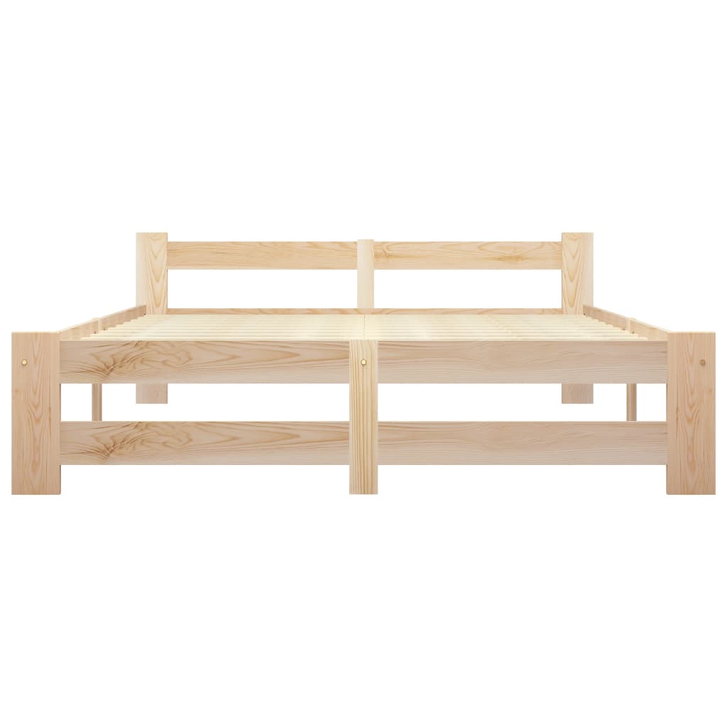 Vidaxl bedframe massief grenenhout 120x200 cm