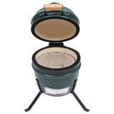 Vidaxl Kamado Barbecue 56 cm Keramikgrün