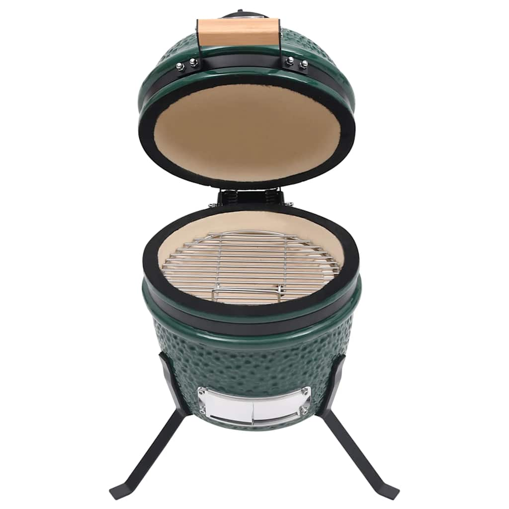 Vidaxl Kamado Barbecue 56 cm keramisk grön