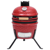 Vidaxl Kamado Barbecue 2-in-1 56 cm Keramikrot