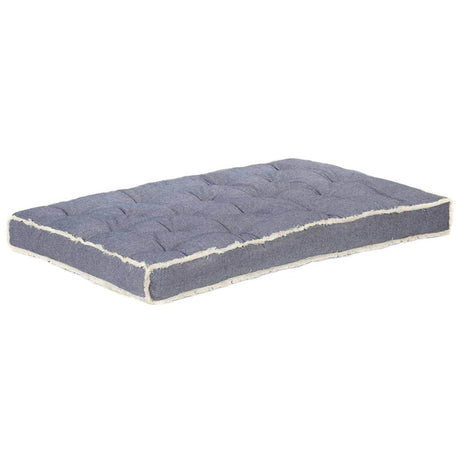 Vidaxl Bank Kissen Palette 120x80x10 cm Blau