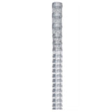 Vidaxl HEK 50x1.25 M verzinkte Stahl Silberfarbe