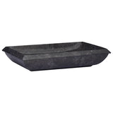 Vidaxl Sink 50x35x10 cm Marmor Schwarz
