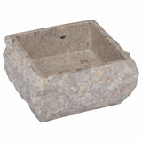 Vidaxl Sink 30x30x13 cm marmorgrå