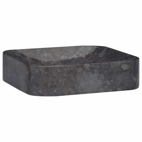 Vidaxl Sink 40x40x10 cm Marmor Schwarz