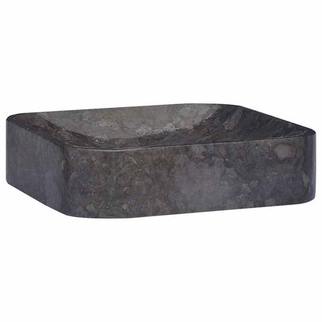 Vidaxl Sink 40x40x10 cm Marmor Schwarz