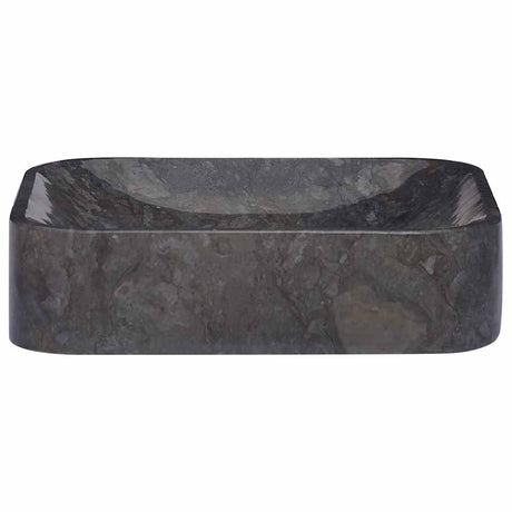 Vidaxl Sink 40x40x10 cm Marmor Schwarz