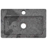 VIDAXL WASHBAIN -MALL -MOUND 38x24x6,5 cm Marmorgrau