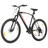 Vidaxl Mountainbike 21 Zahnräder 29 Zoll Räder 53 cm Rahmen schwarz