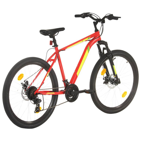 VidaXL Mountainbike 21 Gänge 27,5 Zoll Räder 42 cm Rahmen Rot