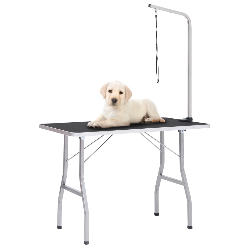 Vidaxl Dog Trim Table adjustable with 1 loop