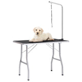 Vidaxl Dog Trim Table adjustable with 1 loop