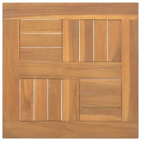 Vidaxl tafelblad vierkant 40x40x2,5 cm massief teakhout