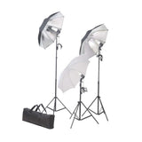 Vidaxl Photo Studio Set mit Lampen, Regenschirmen, Hintergrund und Reflektor