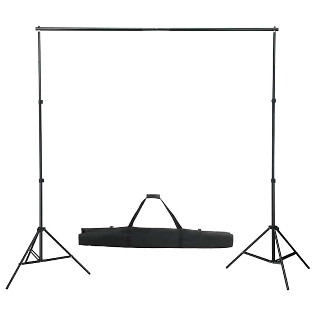 Vidaxl Photo Studio Set mit Lampen, Regenschirmen, Hintergrund und Reflektor