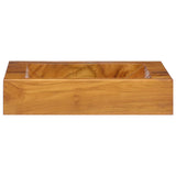 Vidaxl Washbasin 50x35x10 cm pevný teak