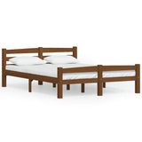 Vidaxl bedframe massief grenenhout honingbruin 120x200 cm