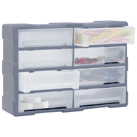VIDAXL -Organizer mit 8 großen Schubladen 52x16x37 cm