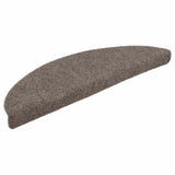 Vidaxl Treppenmatten Selbstadhäsiv 10 Teile 56x17x3 cm beige Hemisphäre