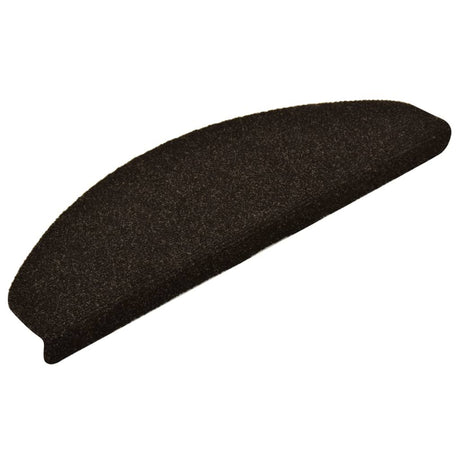 Vidaxx Stufenmatten selbstklebend 5 Stück 65x21x4 cm dunkelbraun halbrund groß