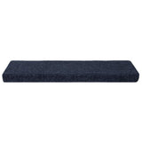 Vidaxl -Treppenmatten Selbstadhäsiv 5 Teile 65x21x4 cm Anthrazit rechteckige Kante