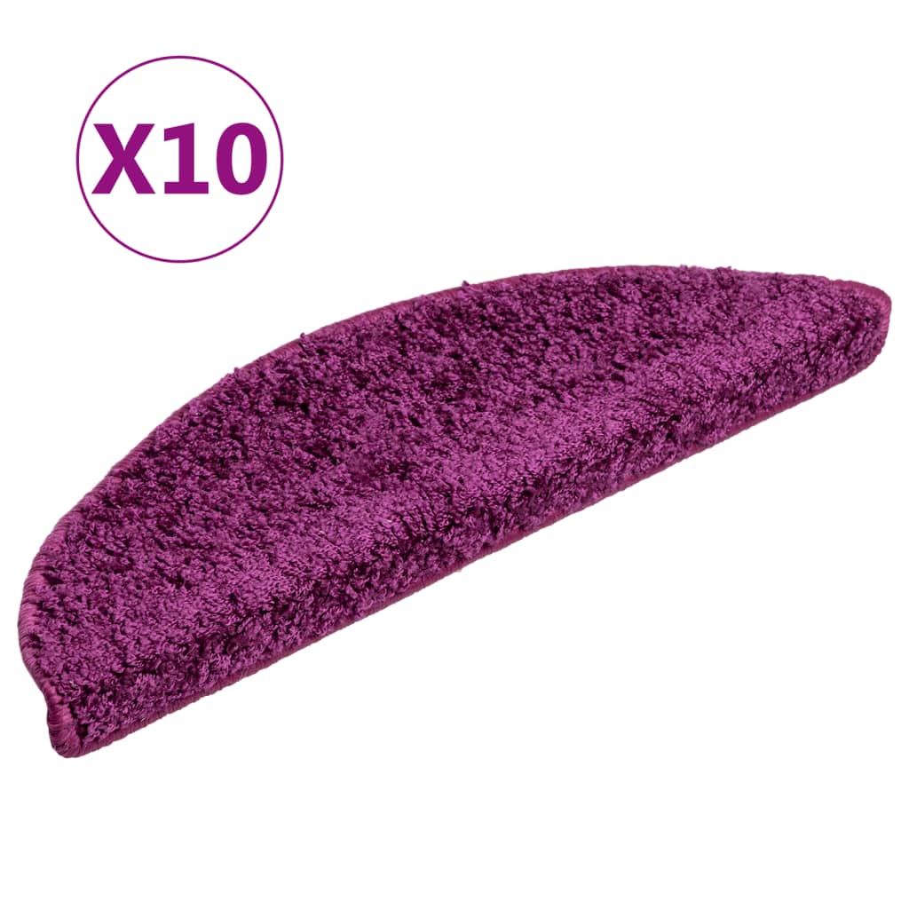 Vidaxl Stir Mants 10 st 56x17x3 cm Violett