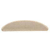 Vidaxl trapmatten zelfklevend 15 st sisal-look 56x17x3 cm berber