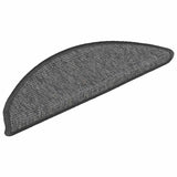 Vidaxx Stufenmatten 15 St. 56x17x3 cm beige und grau halbrund