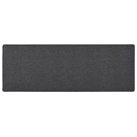VIDAXL -Teppichläufer 50x150 cm Anthrazit -gelöscht