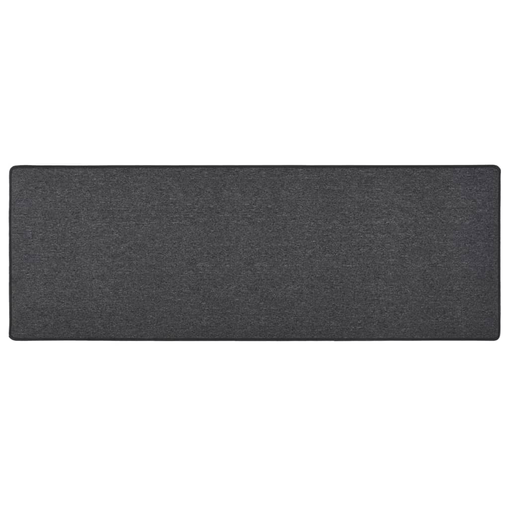 Vidaxl Carpet Runner 80x250 cm anthracite -colored