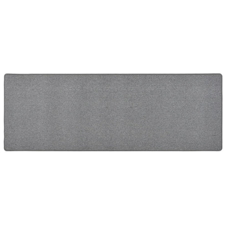Vidaxl Teppichläufer 50x150 cm dunkelgrau