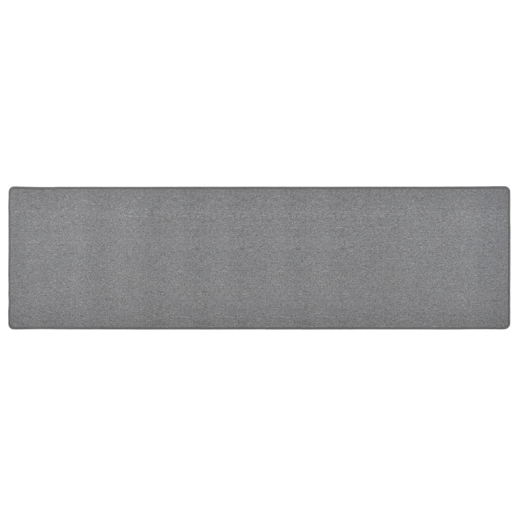 Vidaxl Carpet Runner 50x200 cm gris foncé