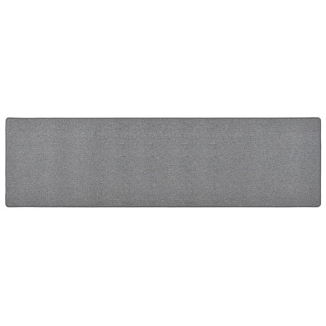 Vidaxl Teppichläufer 50x200 cm dunkelgrau