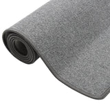 Vidaxl Teppichläufer 50x200 cm dunkelgrau
